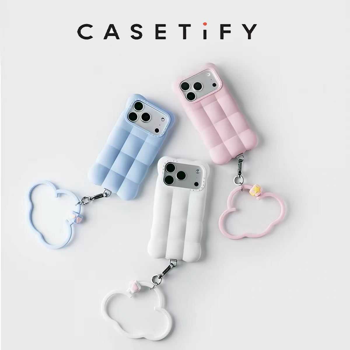 Phone Accessories Case - CASETiFY Cloud Serisi Silikon Telefon Kılıfı,
