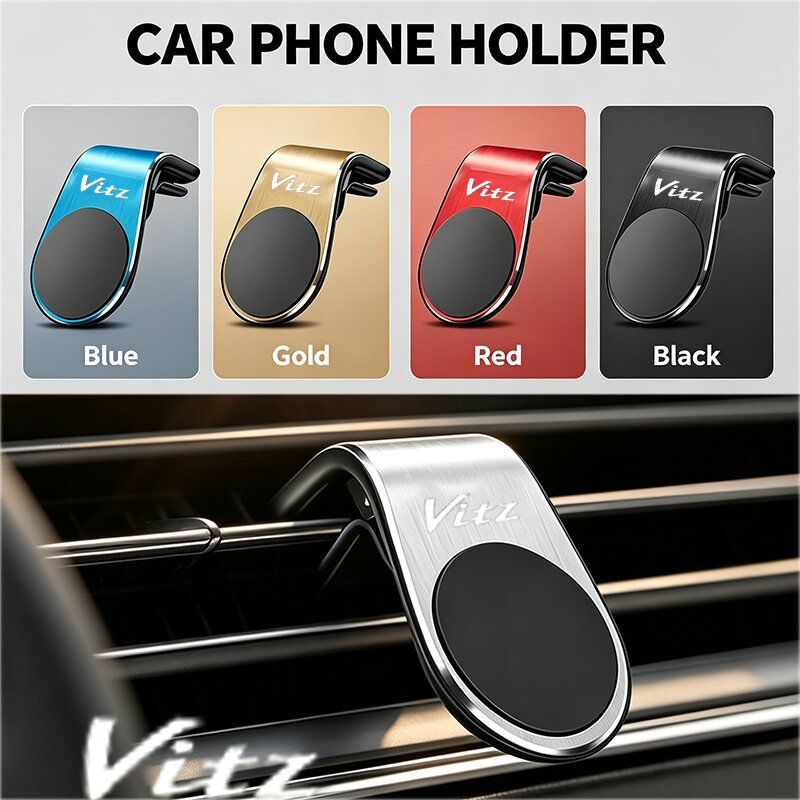 Phone Accessories Logo - Toyota Vitz Logolu Kaymaz Telefon Tutucu