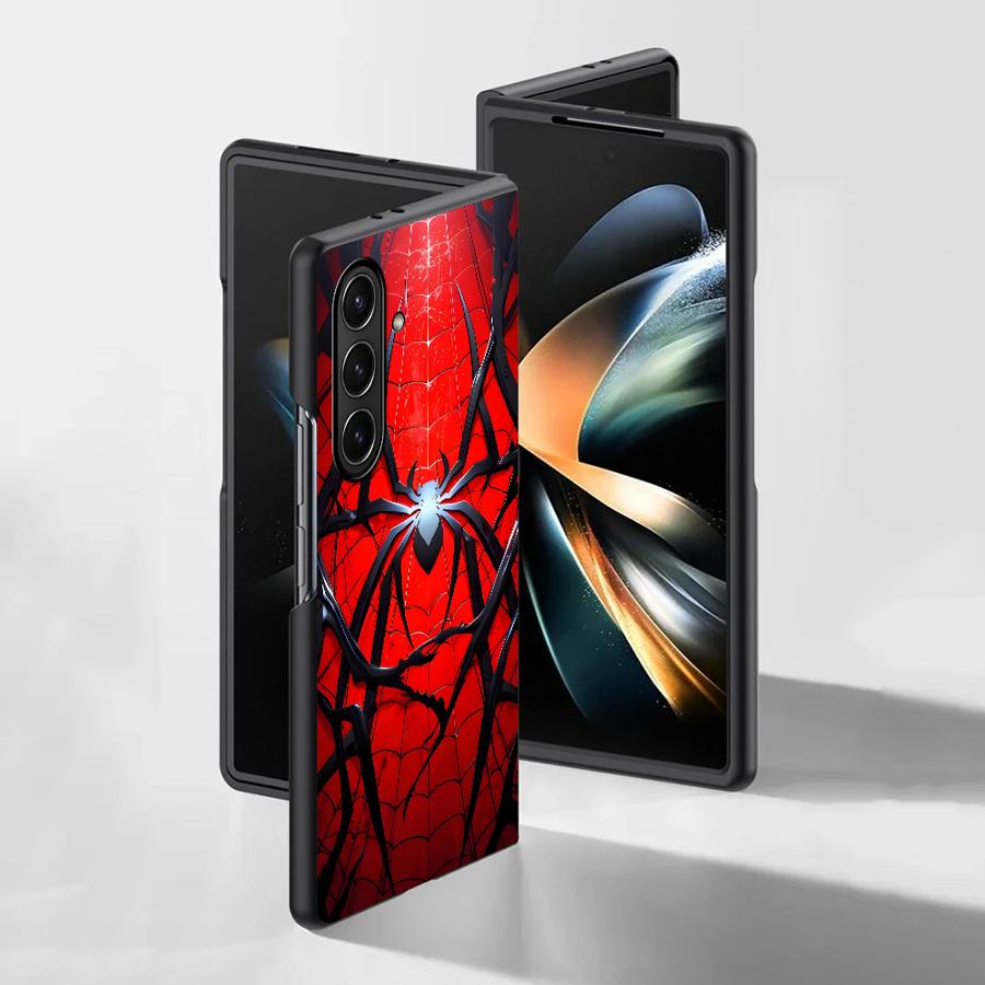 Samsung Accessories Phone - Yaratıcı Örümcek Kılıf Samsung Galaxy ZFold