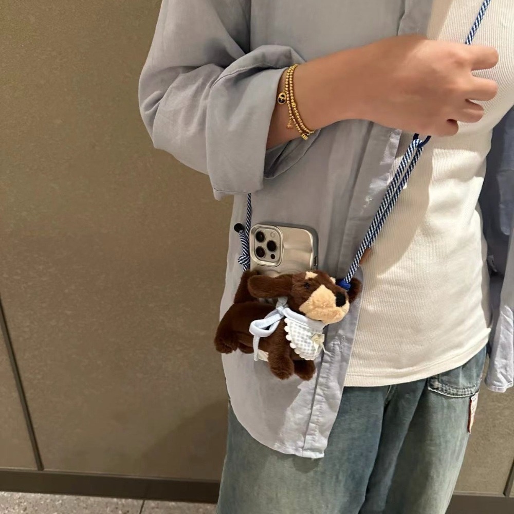 Sevimli Çizgi Film Dachshund P - Phone Accessories Doll incelemesi ve fiyatı