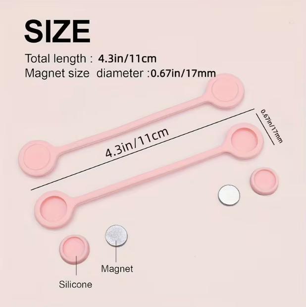 3 adet manyetik şarj kablosu d - Cable Organizer Magnetic incelemesi ve fiyatı