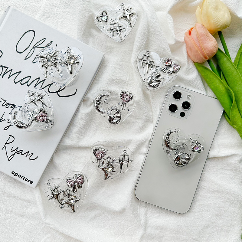 Şeffaf Kalp Telefon Tutucu Ark - Phone Accessories Useful incelemesi ve fiyatı
