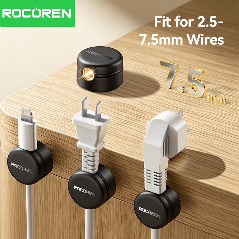 Rocoren döner tabanlı manyetik - Cable Organizer Magnetic incelemesi ve fiyatı