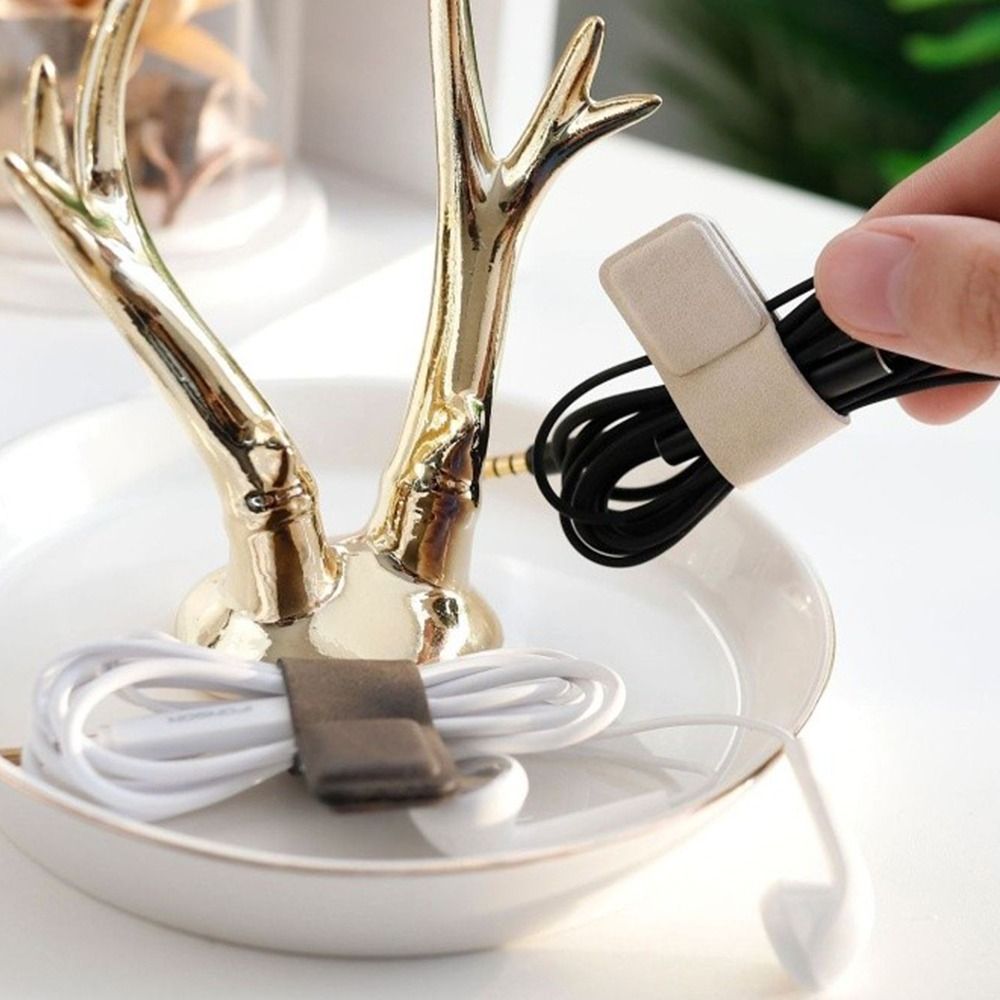 Yeni Deri Kulaklık Kablosu Kli - Cable Organizer Magnetic incelemesi ve fiyatı