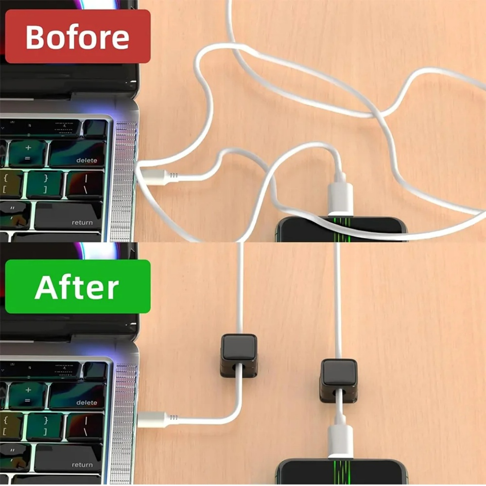 Manyetik Kablo Klipsi Düzenley - Cable Organizer Magnetic incelemesi ve fiyatı