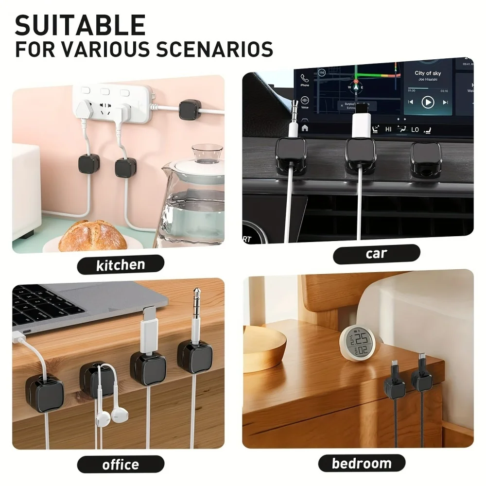 Manyetik Kablo Klipsi Düzenley - Cable Organizer Magnetic incelemesi ve fiyatı