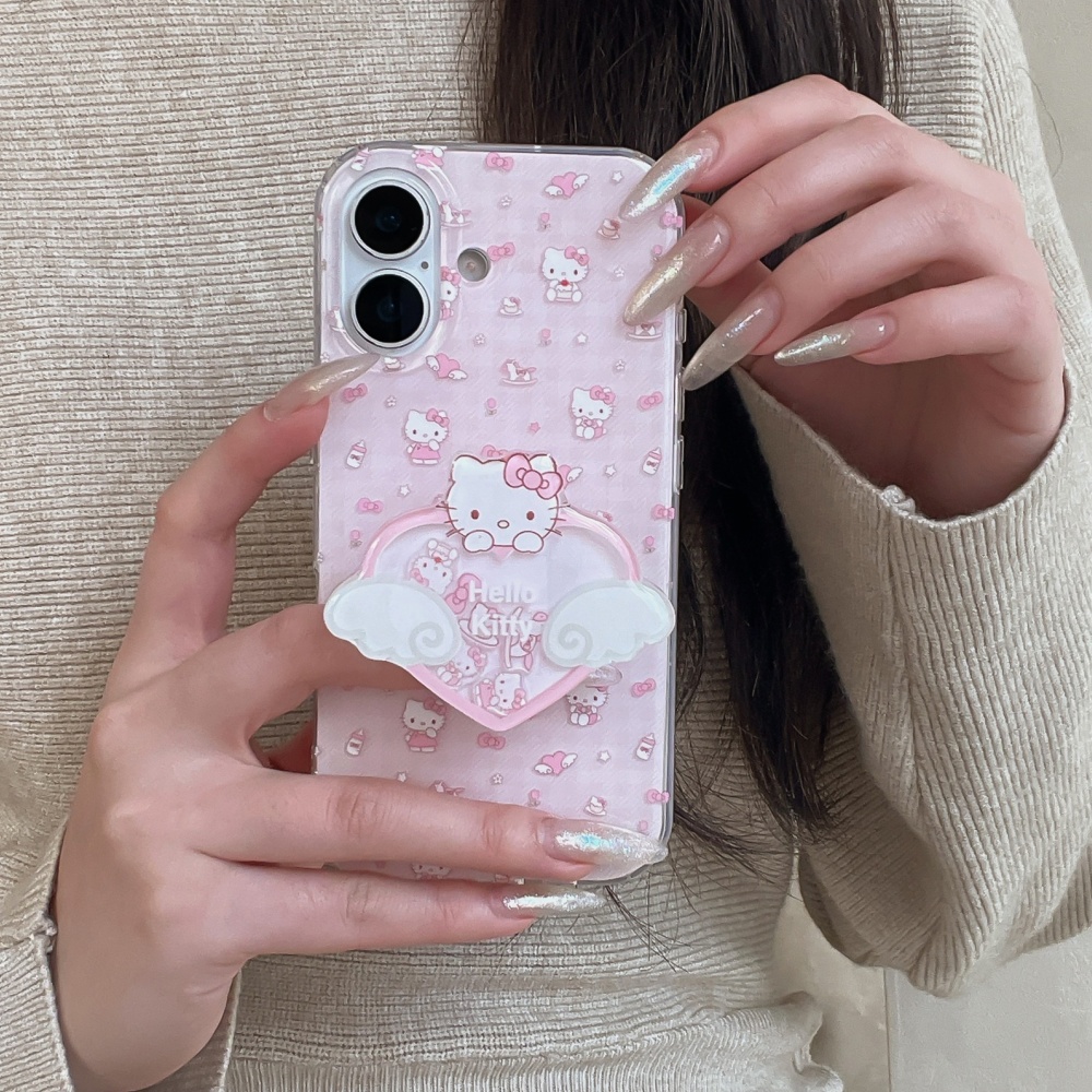 Pembe KT Kedi Kanatlı, Braketl - Phone Accessories Case incelemesi ve fiyatı